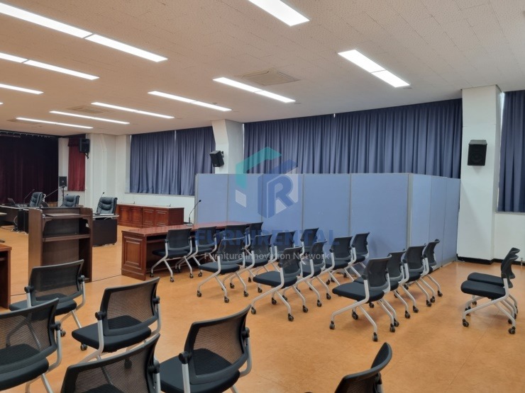 공공기관 국정감사 사무가구 설치